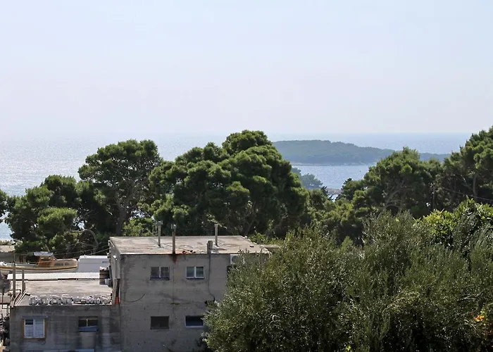 With A Parking Space Hvar - 5687 Apartment Hvar Town